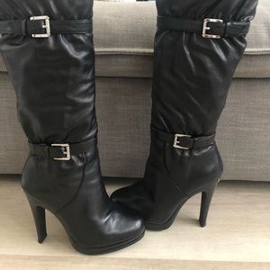 Michael by Michael Kors Knee High leather boots